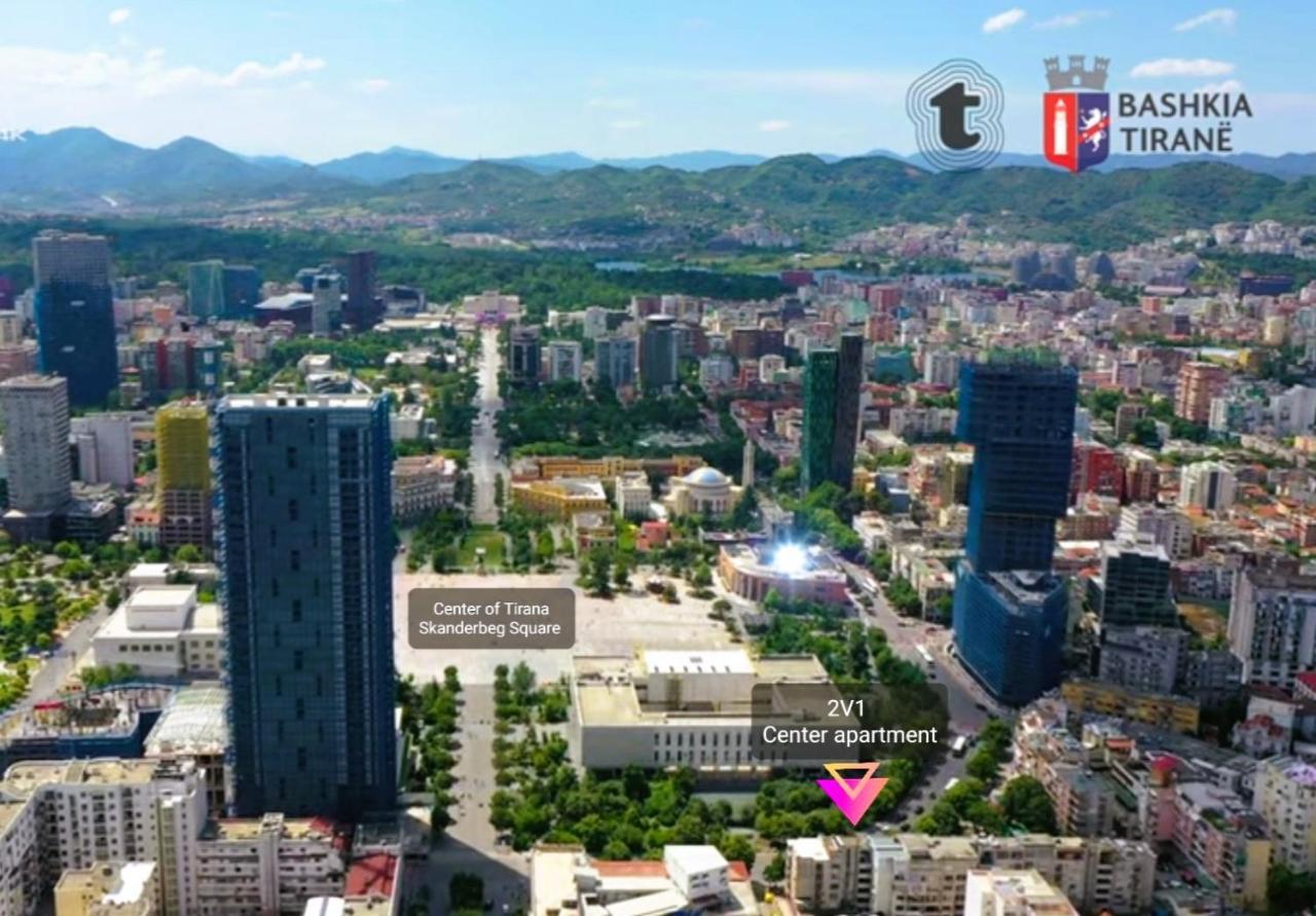 2V1 - Center Apartment 3 Тирана Экстерьер фото